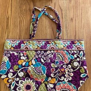 Used Vera Bradey Tote Bag